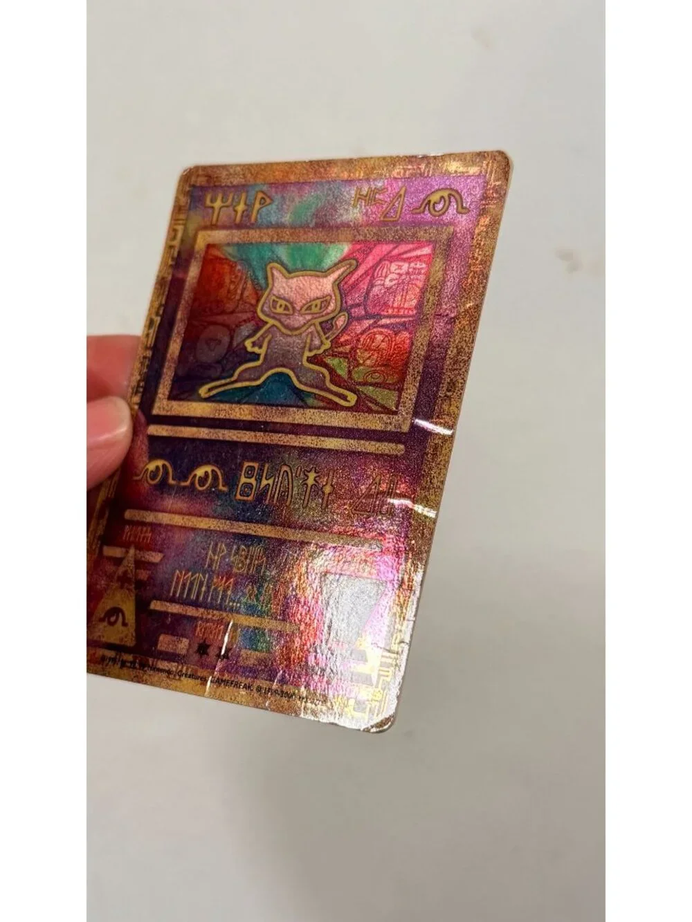 Pokémon Ancient Mew Promo Holo Card 1999 - 2000 Nintendo Wizards of the Coast Po - Picture 5 of 12